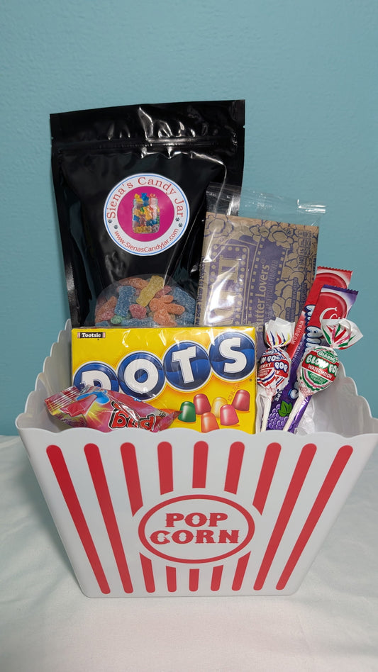 Movie Night Candy Bundle – Popcorn, Pick & Mix Candy, Theater Box Candy & More