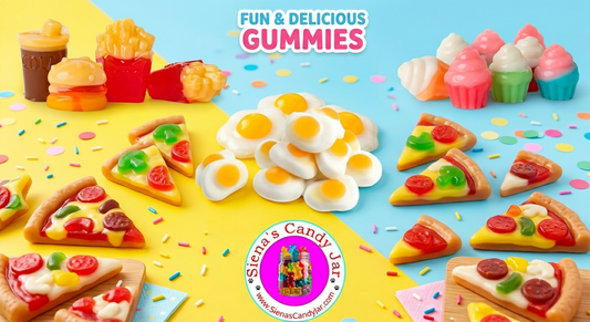 Foodie Mix – A Feast of Fun Gummy Candy Favorites! 🍕🍔🧁🍳