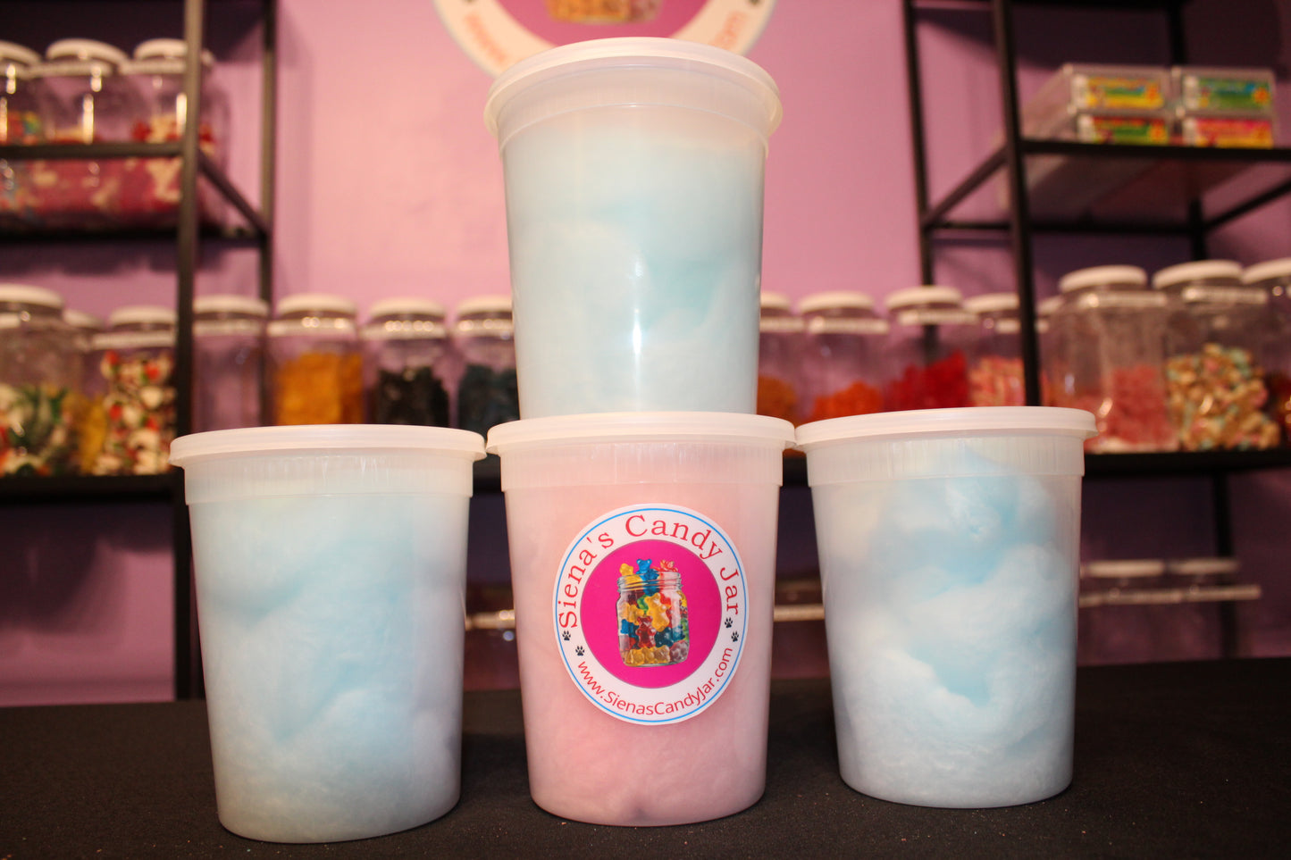 Blue Raspberry Cotton Candy